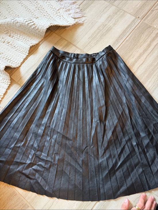 J. Crew Dresses & Skirts - J. Crew Black Pleated A-Line Skirt